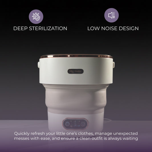 Foldable Washing Machine – Perfect for Baby Clothes