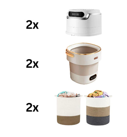 Foldable Washing Machine – Perfect for Baby Clothes