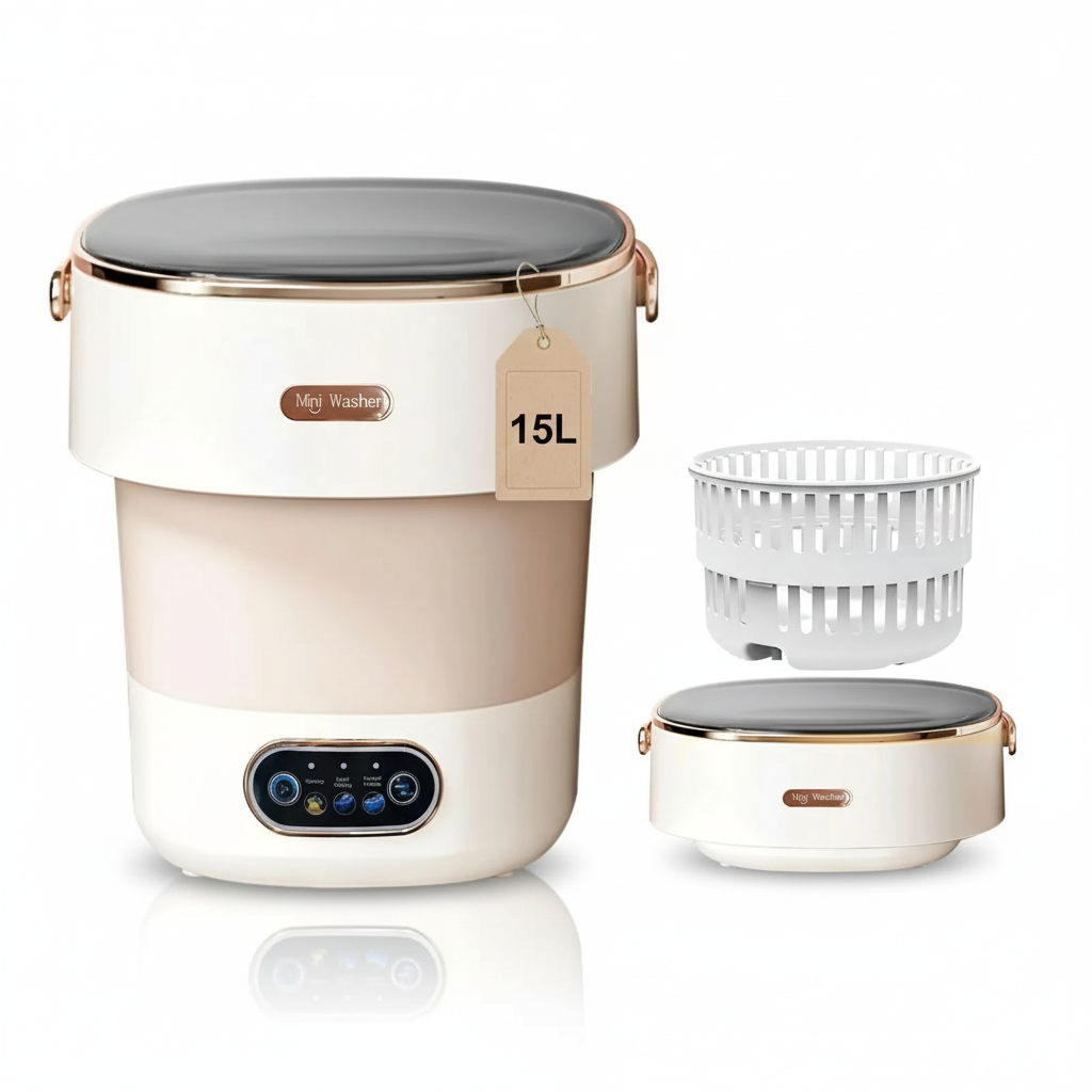 Foldable Washing Machine – Perfect for Baby Clothes