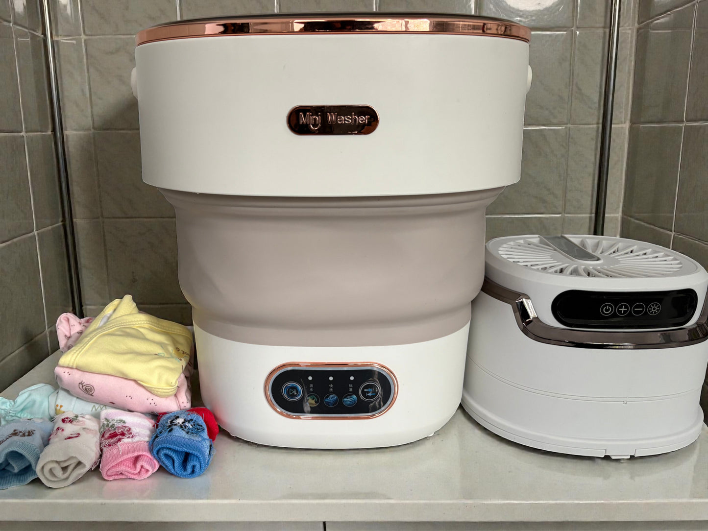 Foldable Washing Machine – Perfect for Baby Clothes